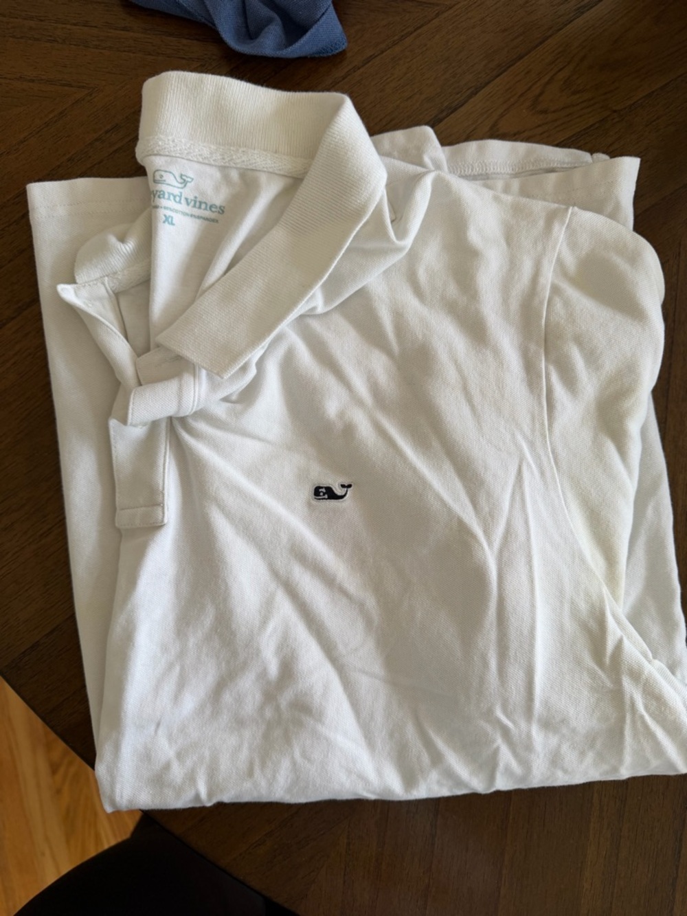 TWO men’s Vineyard Vines cotton polos